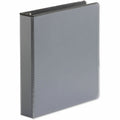 Universal Deluxe Easy-to-Open D-Ring View Binder, 3 Rings, 1.5" Capacity, 11 x 8.5, Black, 8 1/2" Width x 11" Length, UNV30721