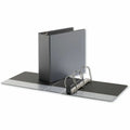Universal Deluxe Easy-to-Open D-Ring View Binder, 3 Rings, 4" Capacity, 11 x 8.5, Black, 8 1/2" Width x 11" Length, UNV30753