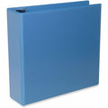 Universal Slant D-Ring View Binder, 3 Rings, 3" Capacity, 11 x 8.5, Light Blue, 8 1/2" Width x 11" Length, UNV20753