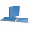 Universal Slant D-Ring View Binder, 3 Rings, 3" Capacity, 11 x 8.5, Light Blue, 8 1/2" Width x 11" Length, UNV20753