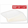 Universal Laminating Pouch, Clear, 100 / Box, UNV84680