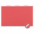 Universal 1/5 Tab Cut Legal Hanging Folder, Red, 8 1/2" Width x 14" Length, 25 Box, UNV14218
