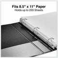 Universal Ring Binder, Black, 8 1/2" Width x 11" Length, UNV20761