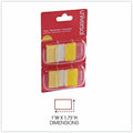 Universal Flag, Yellow, 100 / Pack, UNV99006