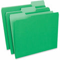 Universal 1/3 Tab Cut Letter Top Tab File Folder, 8 1/2" Width x 11" Length, 100 Box, UNV12302