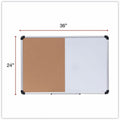 Universal Dry Erase/Bulletin Board, UNV43743