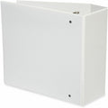Universal Slant D-Ring View Binder, 3 Rings, 5" Capacity, 11 x 8.5, White, 8 1/2" Width x 11" Length, UNV20997
