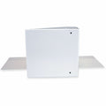 Universal Slant D-Ring View Binder, 3 Rings, 5" Capacity, 11 x 8.5, White, 8 1/2" Width x 11" Length, UNV20997