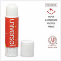 Universal Glue Stick, Clear, 12 / Pack, UNV75750