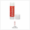 Universal Glue Stick, Clear, 12 / Pack, UNV75750