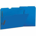 Universal 1/3 Tab Cut Letter Classification Folder, Blue, 8 1/2" Width x 11" Length, 50 Box, UNV13521