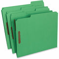Universal 1/3 Tab Cut Letter Classification Folder, Green, 8 1/2" Width x 11" Length, 50 Box, UNV13522