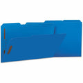 Universal 1/3 Tab Cut Legal Classification Folder, Blue, 8 1/2" Width x 14" Length, 50 Box, UNV13525