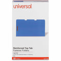 Universal 1/3 Tab Cut Legal Classification Folder, Blue, 8 1/2" Width x 14" Length, 50 Box, UNV13525