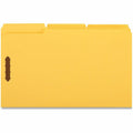 Universal 1/3 Tab Cut Legal Classification Folder, Yellow, 8 1/2" Width x 14" Length, 50 Box, UNV13528