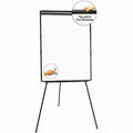 Universal Dry Erase Board with Tripod Easel, 29" x 41", White Surface, UNV43032