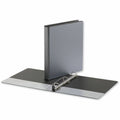 Universal Deluxe Easy-to-Open D-Ring View Binder, 3 Rings, 1" Capacity, 11 x 8.5, Black, 8 1/2" Width x 11" Length, UNV30711