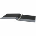 Universal Slant D-Ring View Binder, 3 Rings, 1" Capacity, 11 x 8.5, Black, 8 1/2" Width x 11" Length, UNV20741
