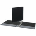 Universal Slant D-Ring View Binder, 3 Rings, 1" Capacity, 11 x 8.5, Black, 8 1/2" Width x 11" Length, UNV20741