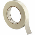 Universal 190# Medium Grade Filament Tape, 3" Core, 24 mm x 54.8 m, Clear, 1 Roll, UNV78001