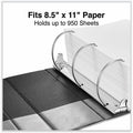 Universal Ring Binder, Black, 8 1/2" Width x 11" Length, UNV20714