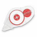 Universal Double-sided Adhesive Tape Roller, 0.31" x 32.8 ft, Dries Clear, 2/Pack, UNV75614
