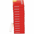 Universal Invisible Tape, 1" Core, 0.5" x 36 yds, Clear, 12/Pack, UNV81236VP