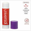 Universal Glue Stick, Clear, 12 / Pack, UNV74752