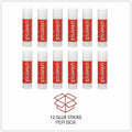 Universal Glue Stick, Clear, 12 / Pack, UNV76752
