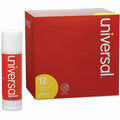 Universal Glue Stick, Clear, 12 / Pack, UNV76752
