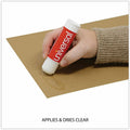 Universal Glue Stick, Clear, 12 / Pack, UNV76752
