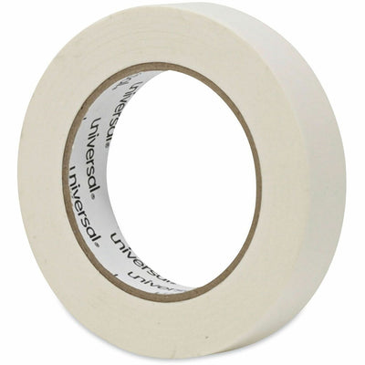 Universal General-Purpose Masking Tape, 3" Core, 24 mm x 54.8 m, Beige, 36/Carton, UNV51301CT