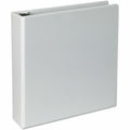 Universal Slant D-Ring View Binder, 3 Rings, 2" Capacity, 11 x 8.5, White, 4/Pack, 8 1/2" Width x 11" Length, UNV20746PK