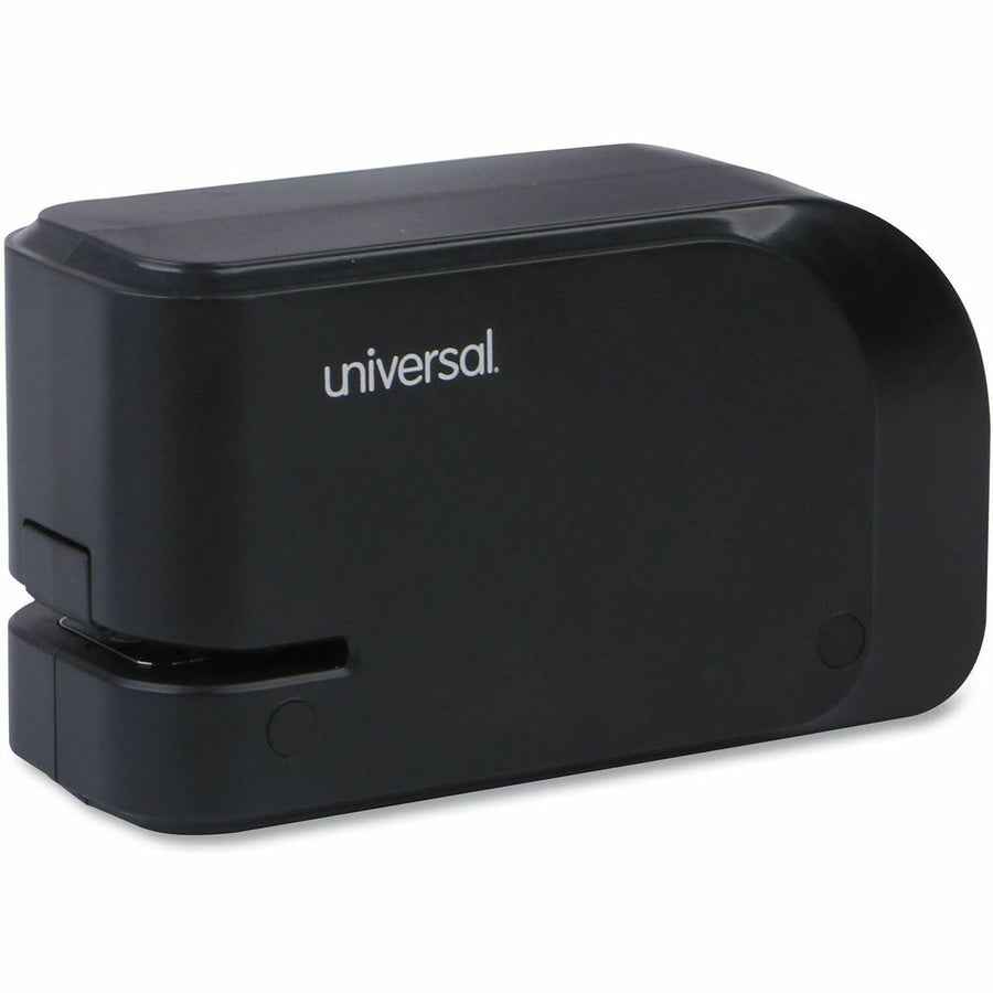 Universal Electric Stapler, Black, Metal, 20 Sheet, Easy to Use, UNV43120