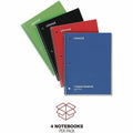 Universal Notebook, 4 / Pack, UNV66624