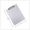 Universal Clipboard, Aluminum, 8 1/2" Width x 11" Length, UNV40301