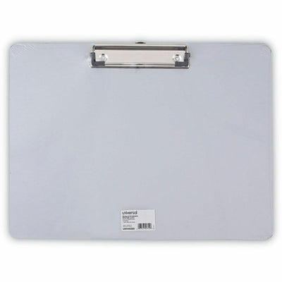 Universal Clipboard, Silver, 11" Width x 8 1/2" Length, UNV40302