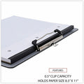 Universal Clipboard, Silver, 11" Width x 8 1/2" Length, UNV40302