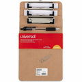 Universal Clipboard, Brown, 5" Width x 8" Length, 6 / Pack, UNV05561