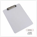 Universal Clipboard, Clear, 8 1/2" Width x 11" Length, UNV40310