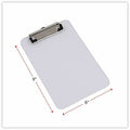 Universal Clipboard, Clear, 5" Width x 8" Length, UNV40312