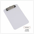 Universal Clipboard, Clear, 5" Width x 8" Length, UNV40312