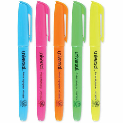 Universal Highlighter, 1 Dozen, UNV08857