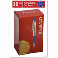Universal Comfort Grip Gel Pen, 36 / Pack, UNV39911