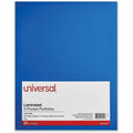 Universal Pocket Folder, 11" Width x 8 1/2" Length, 25 Box, UNV56419