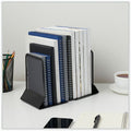 Universal Metal Mesh Bookends, Nonskid Base, 5.38 x 5.38 x 6.75, Black, Pair, 6 Pair, UNV20025
