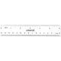 Universal Ruler, Clear, 2 / Pack, UNV59025