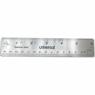 Universal Ruler, Clear, UNV59026