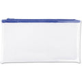 Universal Carrying Case (Wallet) Cash - Blue, Clear, 2 / Pack, UNV69025