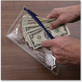 Universal Carrying Case (Wallet) Cash - Blue, Clear, 2 / Pack, UNV69025